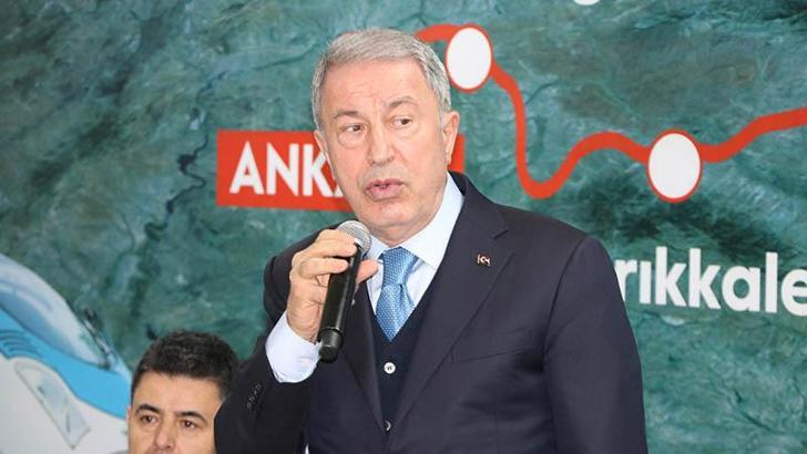 Hulusi Akar: 86 milyon tek yürek olduğu sürece aşamayacağımız engel yok