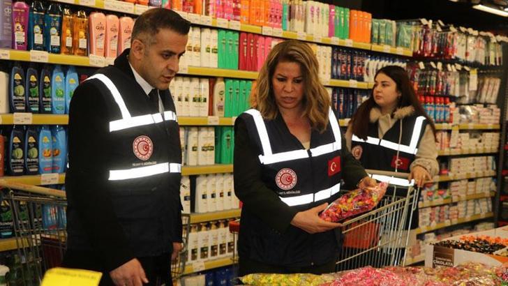 Van'da bayram öncesi marketlerde denetim