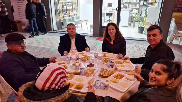 Cadde esnafından birlik ve beraberlik iftarı