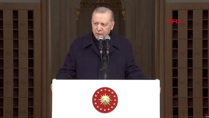 Cumhurbaşkanı Erdoğan: Milli ve manevi kimliğimize sahip çıkmaya devam edeceğiz