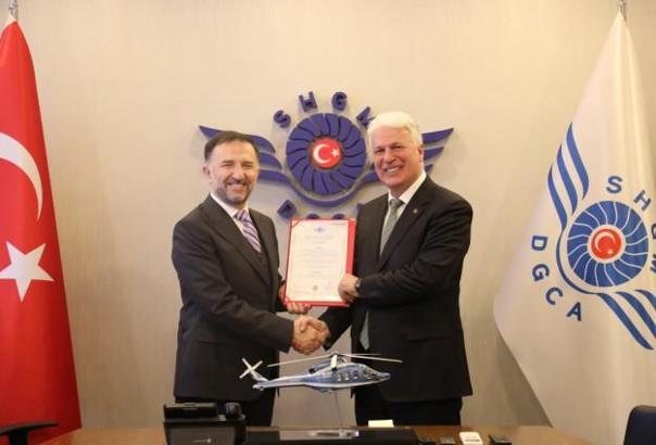 İstanbul - Türkiye'nin ilk yerli helikopteri uçuş sertifikasını aldı