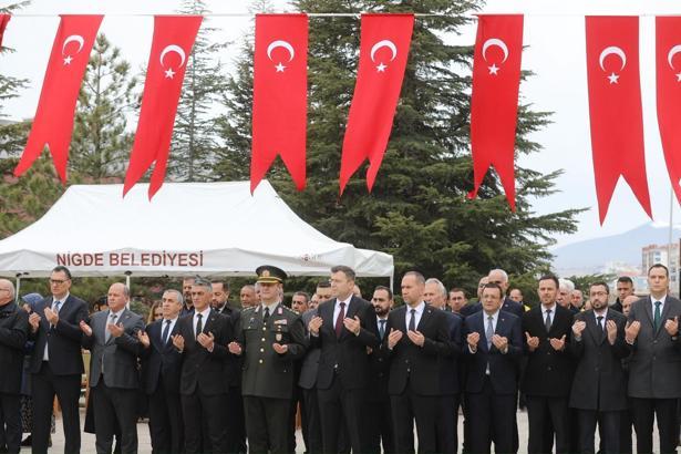 Niğde'de 18 Mart Çanakkale Zaferi ve Şehitleri Anma Günü kutlandı