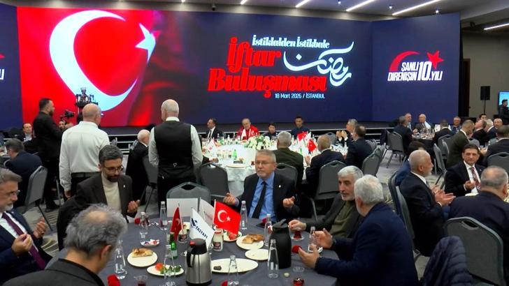 İstanbul - Şişli'de 'İstiklalden İstikbale İftar Buluşması' programı düzenlendi