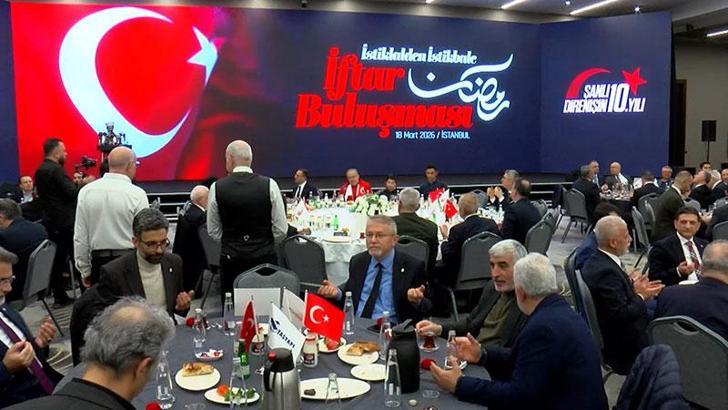 Şişli'de 'İstiklalden İstikbale İftar Buluşması' programı düzenlendi