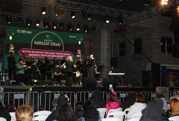 Nilüfer’de Çanakkale Zaferi anısına konser
