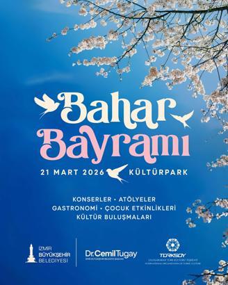 Baharın gelişi Kültürpark'ta kutlanacak