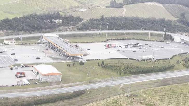 Bursa'da helikopter destekli bayram trafiği denetimi