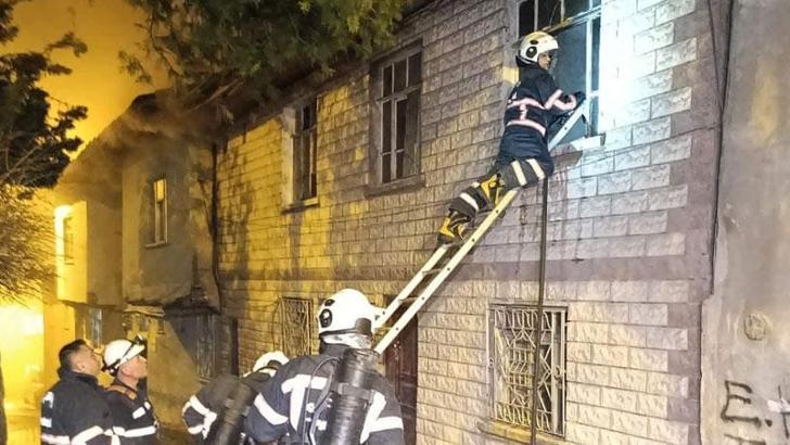 Çankırı’da 2 katlı evde yangın: 2 ölü