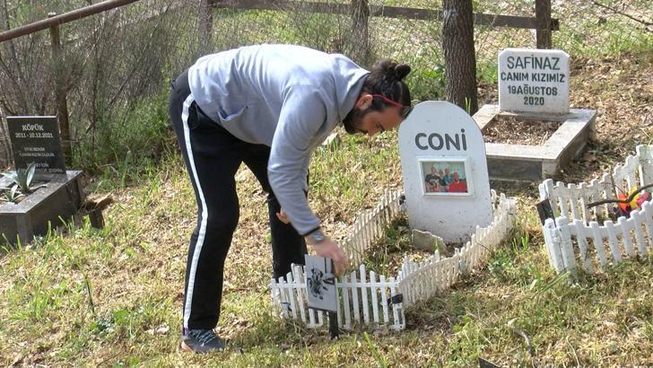 Türkiye'nin ilk evcil hayvan mezarlığına bayram ziyareti