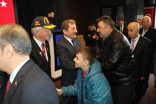 Samsun’da protokol bayramlaştı