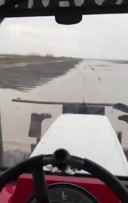 Adana'nın kuzeyinde kar, güneyinde sağanak