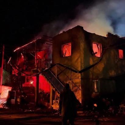 Evde çıkan yangında anne yaralandı, zihinsel engelli kızı öldü