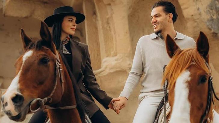 Fenerbahçe’nin Brezilyalı kalecisi Ederson iznini Kapadokya'da geçirdi