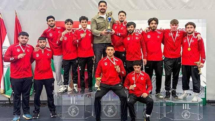 U20 Grekoromen Güreş Milli Takımı, Budapeşte’de şampiyon oldu