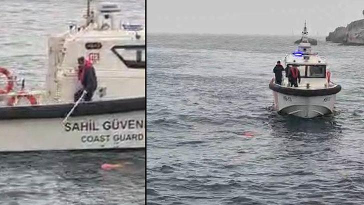 Denizde hareketsiz halde bulunan kadın hastaneye kaldırıldı