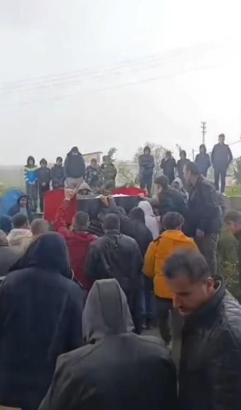 Hatay'da silahlı kavgada ölen baba ile oğlu toprağa verildi