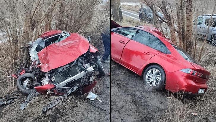 Otomobil, şarampole uçtu: 2 ölü, 5 yaralı