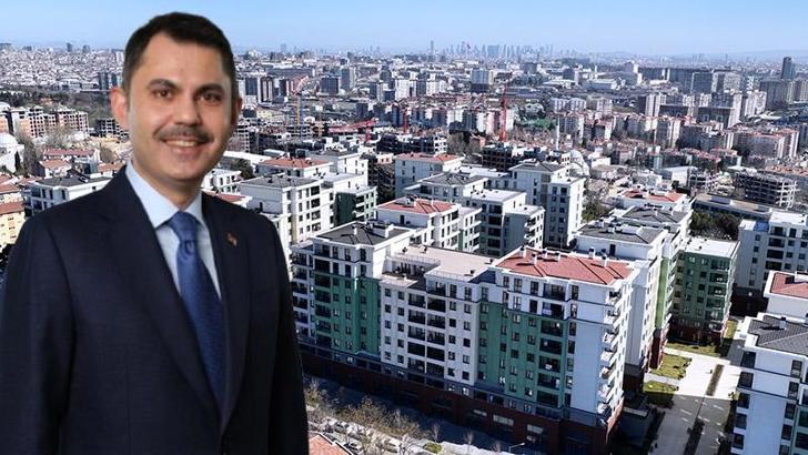 Bakan Kurum, kentsel dönüşümle yenilenen Tozkoparan'dan görüntüler paylaştı