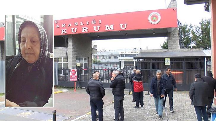 Fatih'te çöken binada hayatını kaybeden kadının cenazesi ailesine teslim edildi