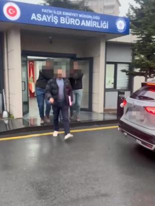 Fatih'te eşini öldürdükten sonra evi ateşe veren şüpheli adliyeye sevk edildi