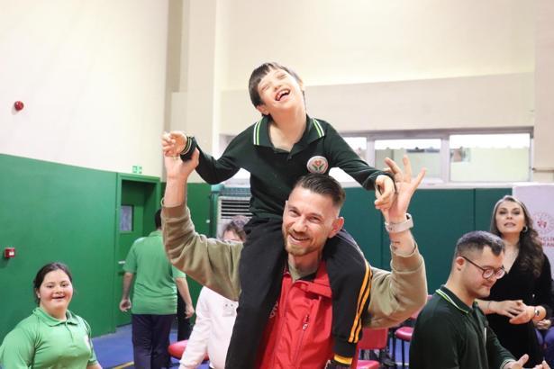 Down sendromlu çocuklara farkındalık etkinliği