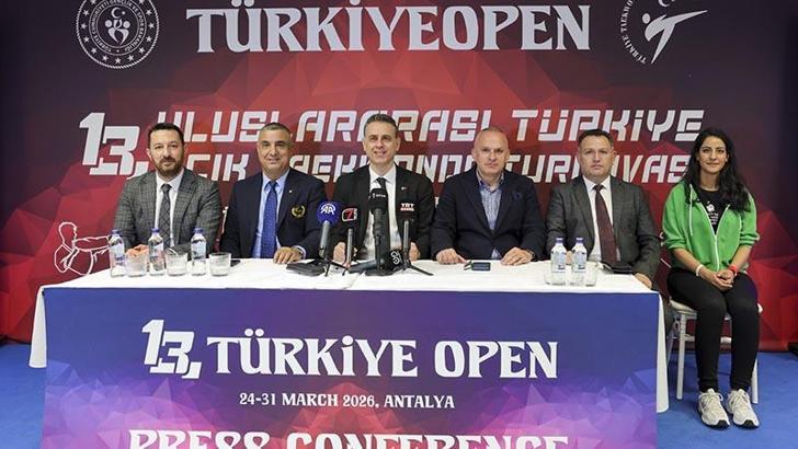 13’üncü Uluslararası Türkiye Açık Taekwondo Turnuvası yarın başlıyor