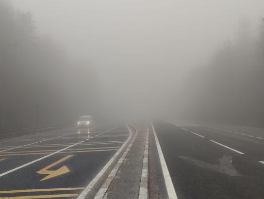 Bolu Dağı geçişinde yoğun sis