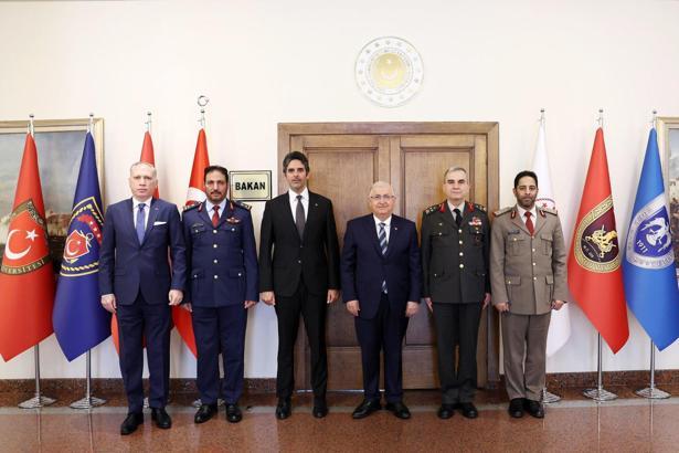 Bakan Güler, Katar heyetini kabul etti