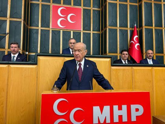 Bahçeli: Asıl yönetim değişimi İsrail'de yaşanmalıdır