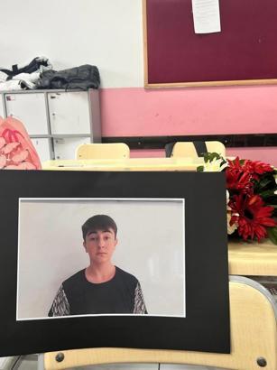 Gölette boğulan Tanju, sınıfında arkadaşları tarafından anıldı