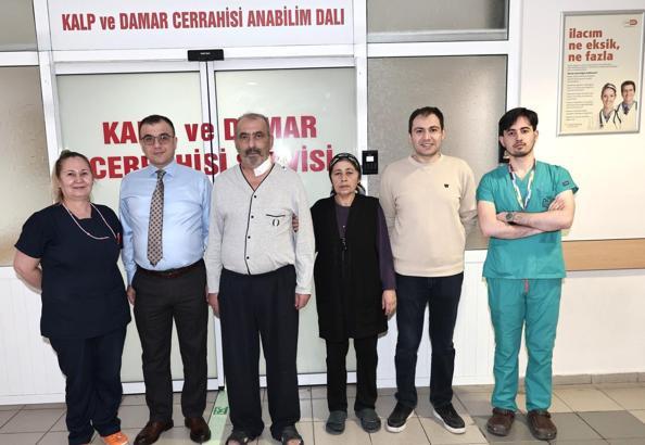 Kayseri’de ilk defa küçük kesi yöntemiyle, mitral kapak ameliyatı yapıldı