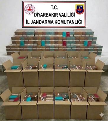 Diyarbakır’da kaçakçılık operasyonlarında 61 şüpheliye işlem