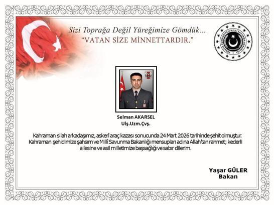 Ağrı'da askeri araç kazası: 2 şehit (2)