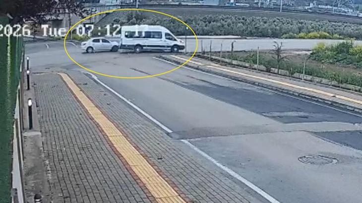 Osmaniye’de hızlı tren hattı alt geçit çıkışında kaza kamerada