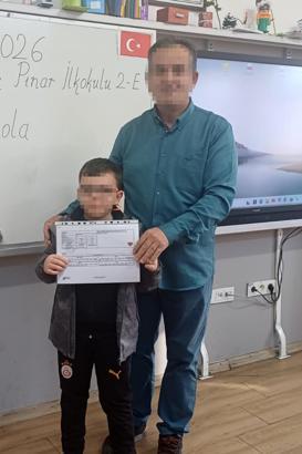 Oğlunu darbettiğini iddia ettiği öğretmenden şikayetçi oldu