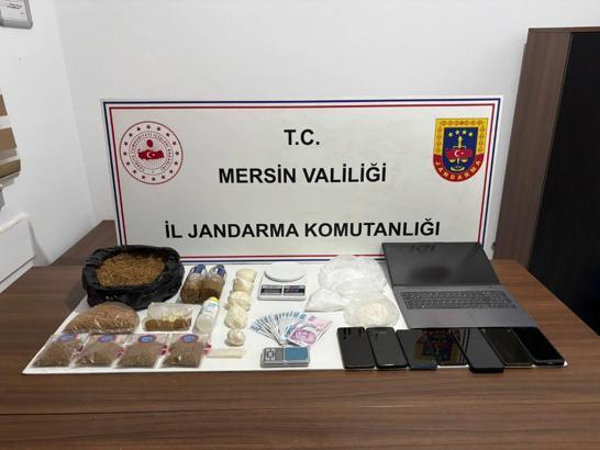 Mersin’de uyuşturucu operasyonu: 4 tutuklama