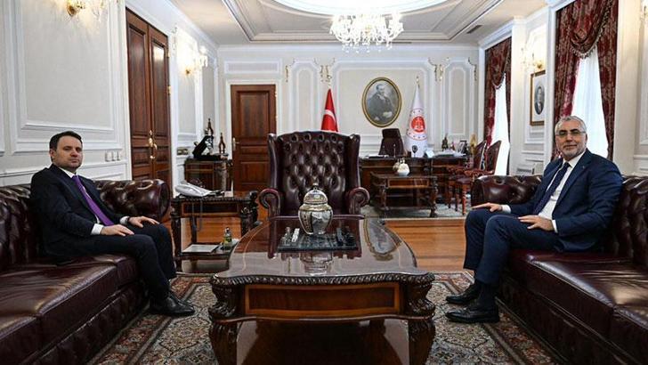 Bakanlar Gürlek ve Işıkhan bir araya geldi