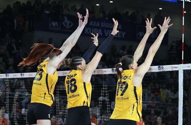 Kupa Voley'de şampiyon VakıfBank