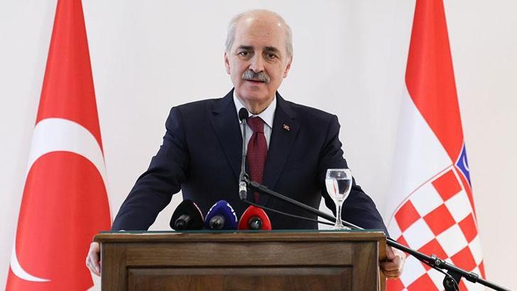 TBMM Başkanı Kurtulmuş, Zagreb Camii ve İslam Merkezi’nde ‘Ayasofya’ temalı sergi açılışında konuştu