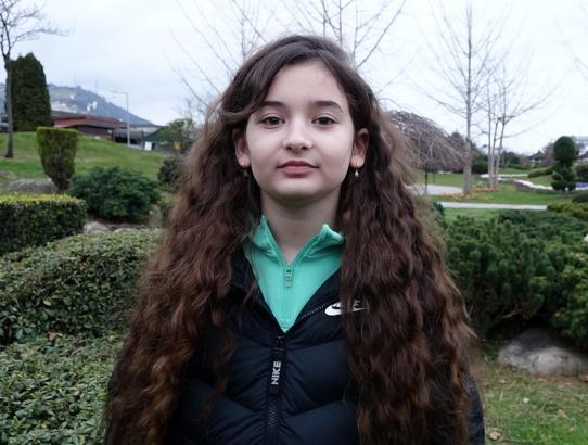 Dünya matematik şampiyonu Lina, Cumhurbaşkanı Erdoğan'dan 23 Nisan’da koltuğuna oturmayı istemiş / Ek fotoğraflar