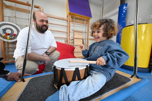 Büyükşehir’den DMD hastası çocuklara ergoterapi desteği