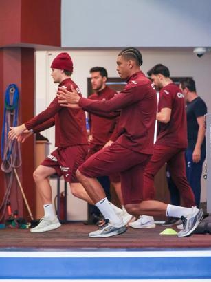 Trabzonspor’da Galatasaray maçının hazırlıkları devam ediyor