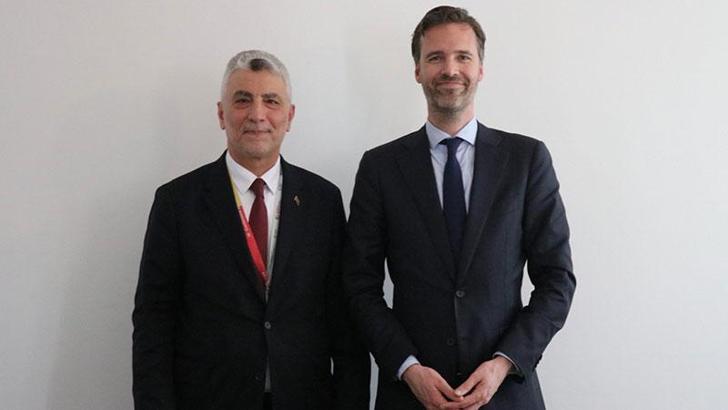 Bakan Bolat, Hollanda Dış Ticaret ve Kalkınma İşbirliği Bakanı Sjoerdsma ile görüştü