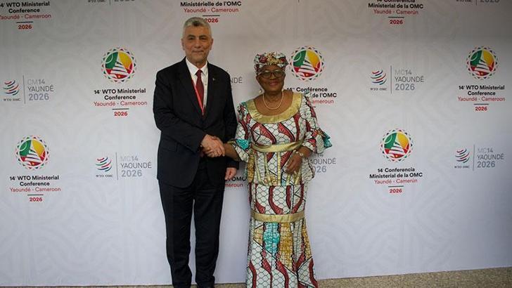 Bakan Bolat, DTÖ Genel Direktörü Iweala ile görüştü