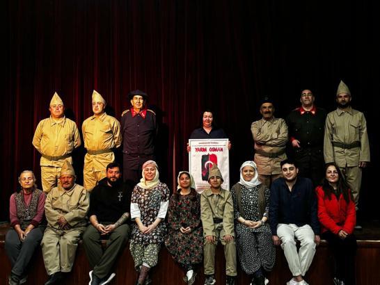 Bademler Köy Tiyatrosu'nda 'Yarım Osman', 93 yıl sonra yeniden sahnede