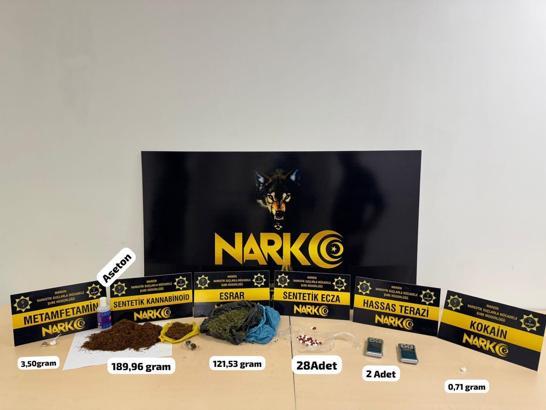 Mardin'de uyuşturucu operasyonu: 2 gözaltı