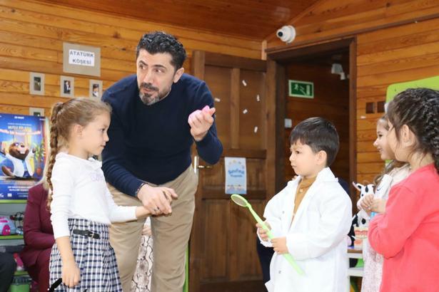 Yunusemre'de yenilenen protokol ile çocuklara ağız ve diş sağlığı eğitimi