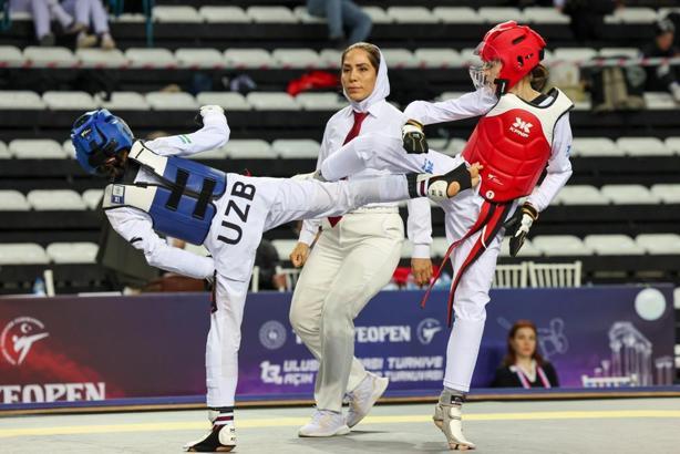 Uluslararası Türkiye Açık Taekwondo Turnuvası'nda 3’üncü gün geride kaldı