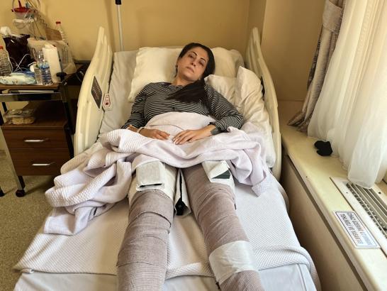 Çocuklarının gözü önünde eski eşi tarafından tabancayla bacaklarından vuruldu