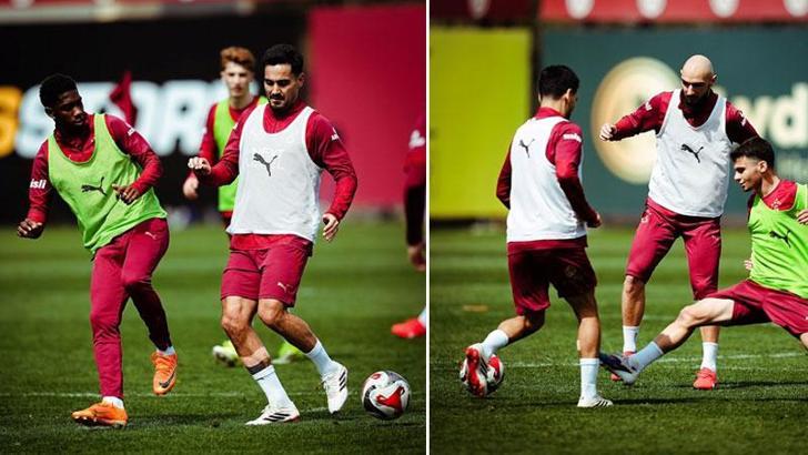 Galatasaray, Trabzonspor maçının hazırlıklarına devam etti